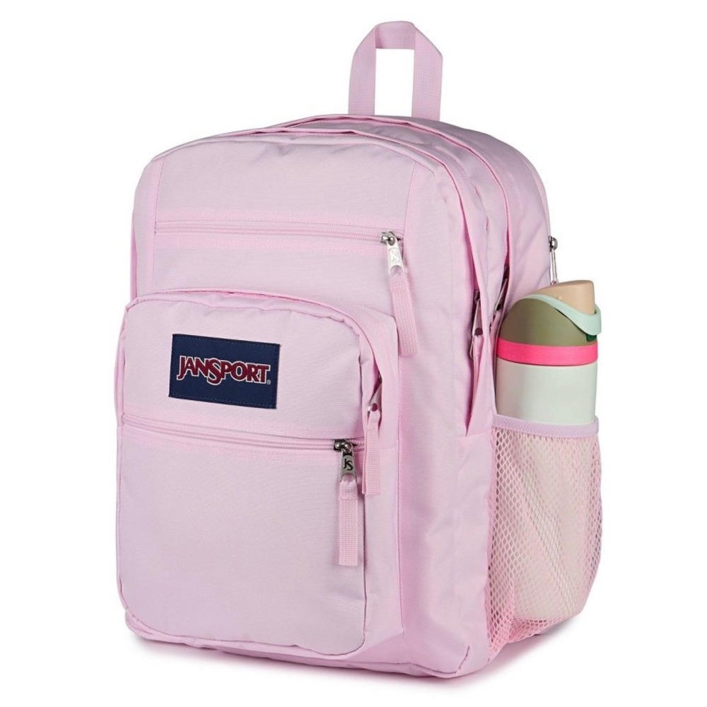 JanSport Cool Student 17"Backpack Fits 15" Laptop-PINK